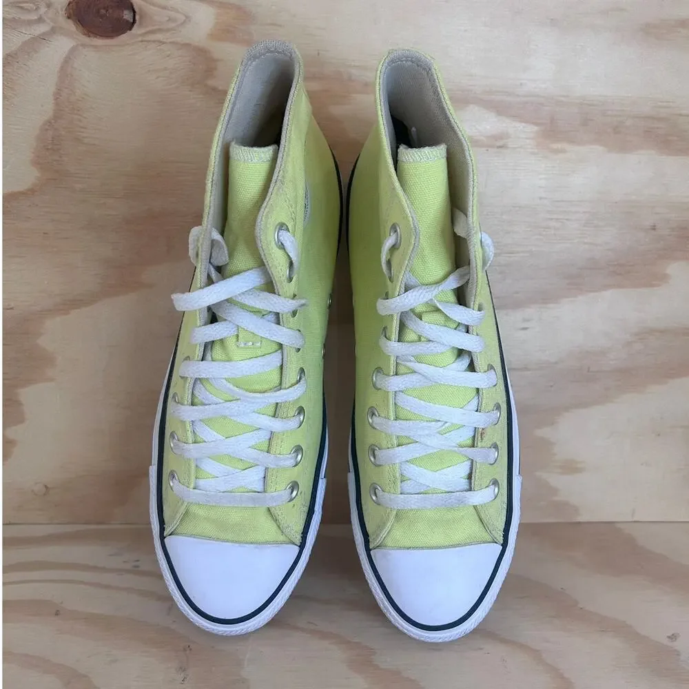 Converse All Star - CT Hi Light Zitron -Sneakers -Yellow -Women's - 10 - 170154F - Picture 8 of 10